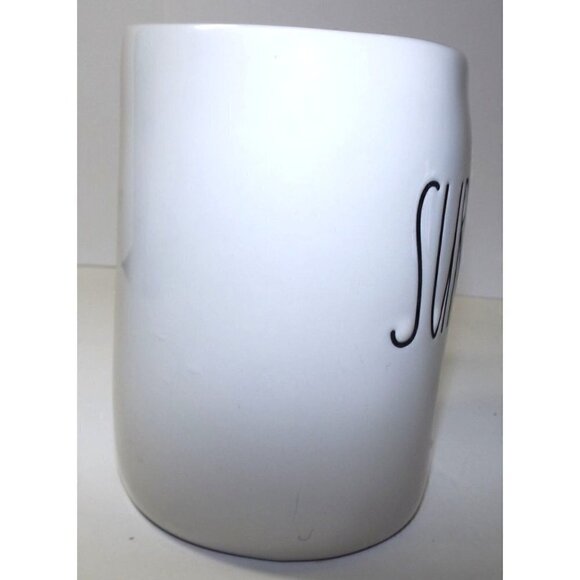 Rae Dunn "Survivor" white coffee mug - Picture 4 of 6